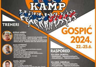 Ljetni rukometni kamp u Gospiću ponovno s eminentnim rukometnim imenima