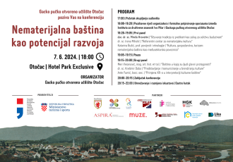 U petak – Drugo izdanje konferencije „Nematerijalna baština kao potencijal razvoja“