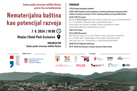 U petak – Drugo izdanje konferencije „Nematerijalna baština kao potencijal razvoja“