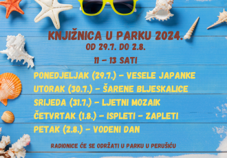 “Knjižnica u parku” ponovno u perušićkom parku