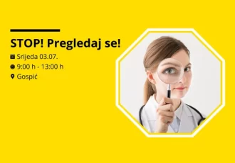 STOP I PREGLEDAJ SE! STOP SHOP dovodi besplatne preglede u Gospić