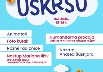 Ususret Uskrsu – program za najmlađe u organizaciji Ličko-senjske županije