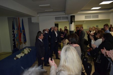 Darko Milinović kandidat stranke LiPO za gradonačelnika Gospića,a Danijel Tušak za župana