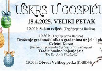 Grad Gospić povodom Uskrsa pripremio bogat program