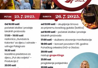 Jelena Rozga krajem srpnja nastupa na manifestaciji Eko Etno Gacka u Otočcu