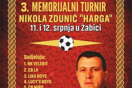Na memorijalnom malonogometnom turniru u spomen na legendarnog Hargu nastupit će osam malonogometnih ekipa!!!