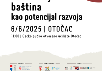 Treće izdanje konferencije „Nematerijalna baština kao potencijal razvoja“ pod pokroviteljstvom Ministarstva kulture i medija te Ministarstva turizma i sporta Republike Hrvatske