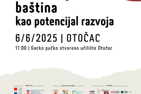 Treće izdanje konferencije „Nematerijalna baština kao potencijal razvoja“ pod pokroviteljstvom Ministarstva kulture i medija te Ministarstva turizma i sporta Republike Hrvatske
