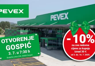 Otvorenje prodajnog centra PEVEX Gospić