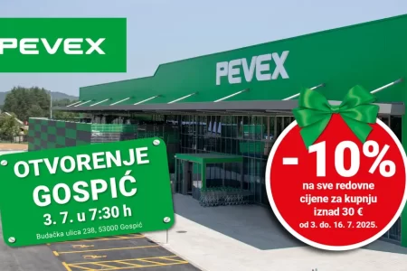Otvorenje prodajnog centra PEVEX Gospić