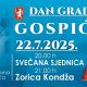 Zorica Kondža na Trgu Stjepana Radića nastupa na Dan grada Gospića