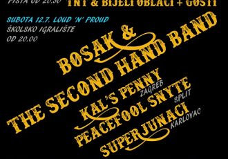 Bogat glazbeni program u Brinju- 14. Castle rock festival!!!