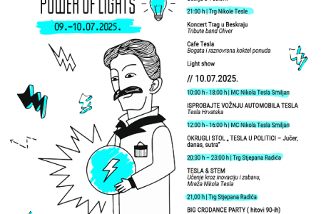 Tesla power of lights- program za proslavu rođendana Nikole Tesle