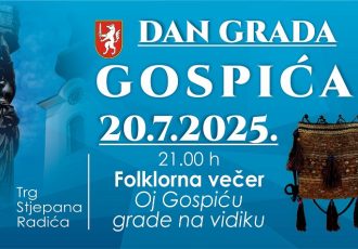 Folklorna večer povodom Dana grada Gospića