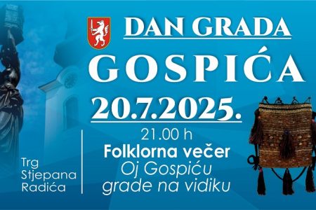 Folklorna večer povodom Dana grada Gospića