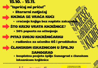 Mjesec hrvatske knjige u Narodnoj knjižnici u Perušiću