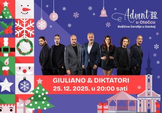Giuliano & Diktatori stižu u Otočac – Božićni koncert koji se ne propušta!