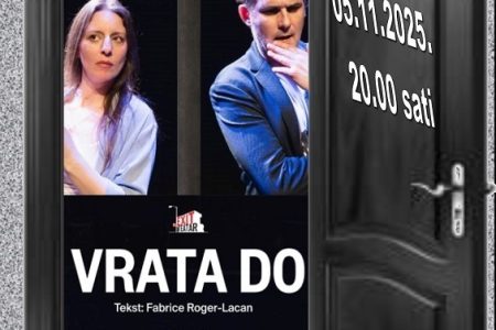 U srijedu u Gospiću ne propustite predstavu “Vrata do”!