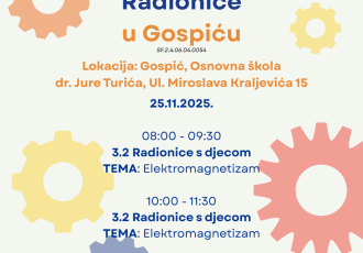 Zimski dani, topla znanost: djeca u Gospiću otkrivaju elektromagnetizam