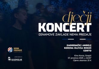 Dinamo, Zaklada Nema predaje i Plavi Sveti Nikola stižu u Gospić!