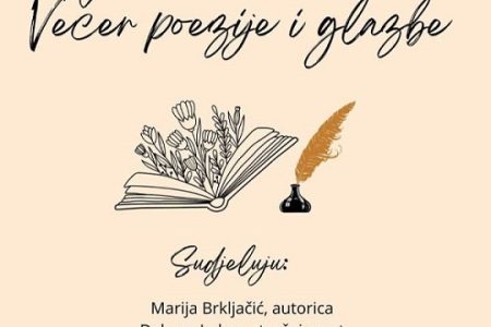 Ne propustite “Večer poezije i glazbe” u gospićkoj knjižnici