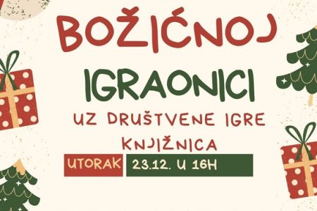 Božićna igraonica u novaljskoj knjižnici: druženje, smijeh i zajedništvo uoči blagdana