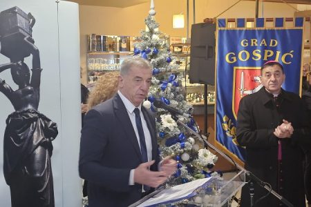 Održan iznimno posjećeni prijem grada Gospića povodom božićnih blagdana