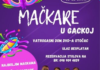 Najluđe i najšarenije doba godine stiže u Gacku – Mačkare u Otočcu i ove godine donose vrhunsku zabavu!