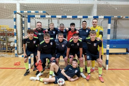 BRAVO: Matej Vidović iz Korenice i dalje je najbolji strijelac kadetske malonogometne lige