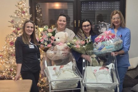 LIJEPO: Helena iz Otočca prva je beba rođena u županiji u ovoj godini, Mirta je prva Gospićanka!!!