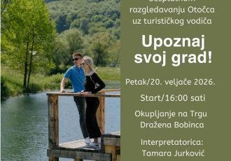 Upoznaj Otočac  povodom Međunarodnog dana turističkih vodiča