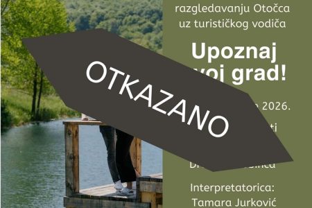 Zbog lošeg vremena otkazana turistička tematska šetnja