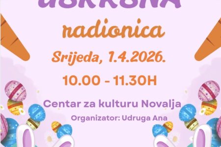U Novalji se priprema vesela uskrsna radionica za djecu