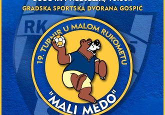 Rukometni vikend u Gospiću: Počinje 19. turnir “Mali medo”