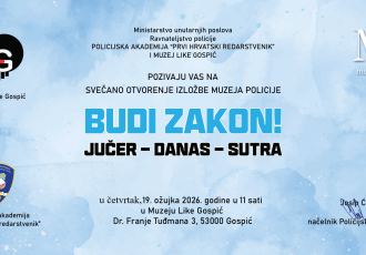 Otvorenje izložbe “BUDI ZAKON! Jučer – danas – sutra“ u Gospiću