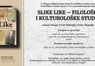 Predstavljanje knjige „Slike Like – filološke i kulturološke studije“ u Gospiću
