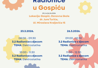 Elektrostatika kroz pokuse: Nove STEM radionice za djecu u Gospiću
