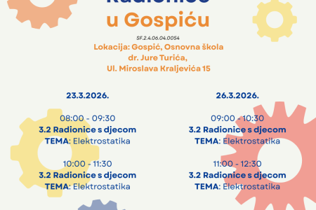 Elektrostatika kroz pokuse: Nove STEM radionice za djecu u Gospiću