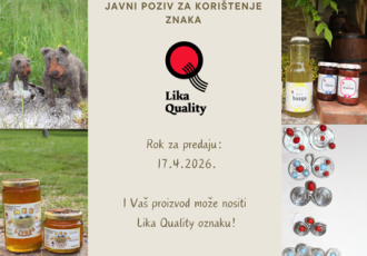 Lika Quality traži nove proizvode – Prijave su otvorene!