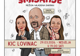 Hit komedija „Zabranjeno smijanje“ Teatra Gavran gotuje u Lovincu