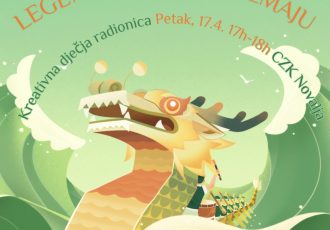 Zmaj čuvar otoka stiže na dječju radionicu u Novalji