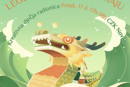 Zmaj čuvar otoka stiže na dječju radionicu u Novalji