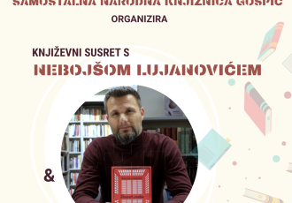 Književni susret s Nebojšom Lujanovićem u Gospiću