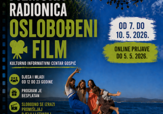 Filmske radionice za djecu i mlade u KIC-u Gospić