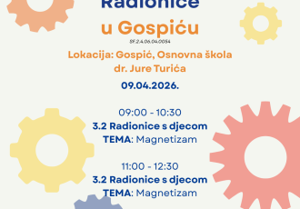 Magnetizam kroz pokuse – STEM radionice za djecu u Gospiću