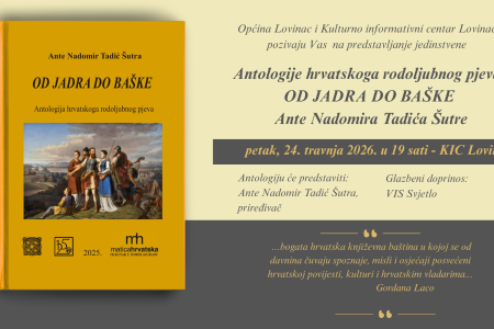 Predstavljanje antologije “Od Jadra do Baške“ u Lovincu