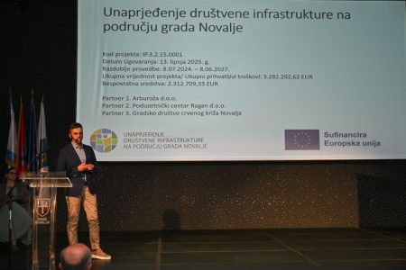 Predstavljen projekt unaprjeđenja društvene infrastrukture u Novalji