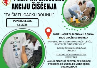 Otočac ponovno dio ekološkog projekta “Od izvora do mora”