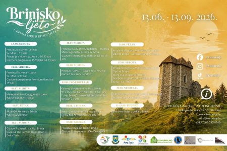 Predstavljen program manifestacije “Brinjsko ljeto 2026.”