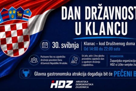 Proslava Dana državnosti u Klancu: Pečeni bik, živa glazba, sadržaji za djecu i vožnja konjskim zapregam